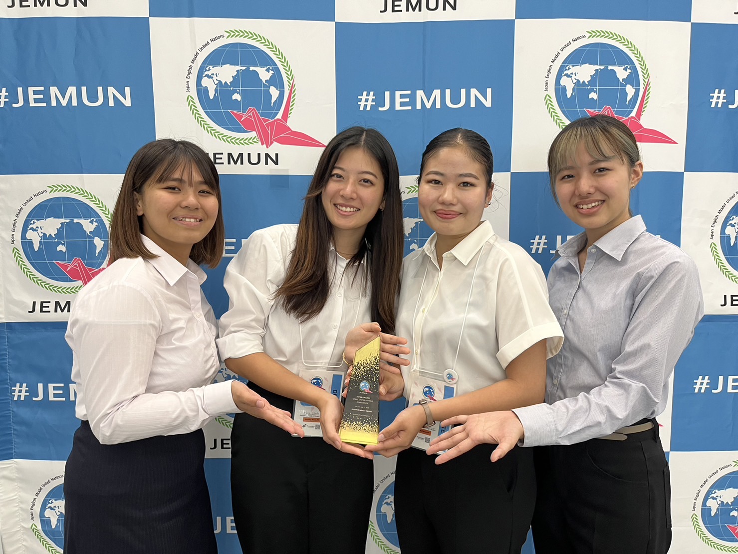 日本英語模擬国連に参加、受賞 | [公式]名古屋外国語大学 世界共生学部 